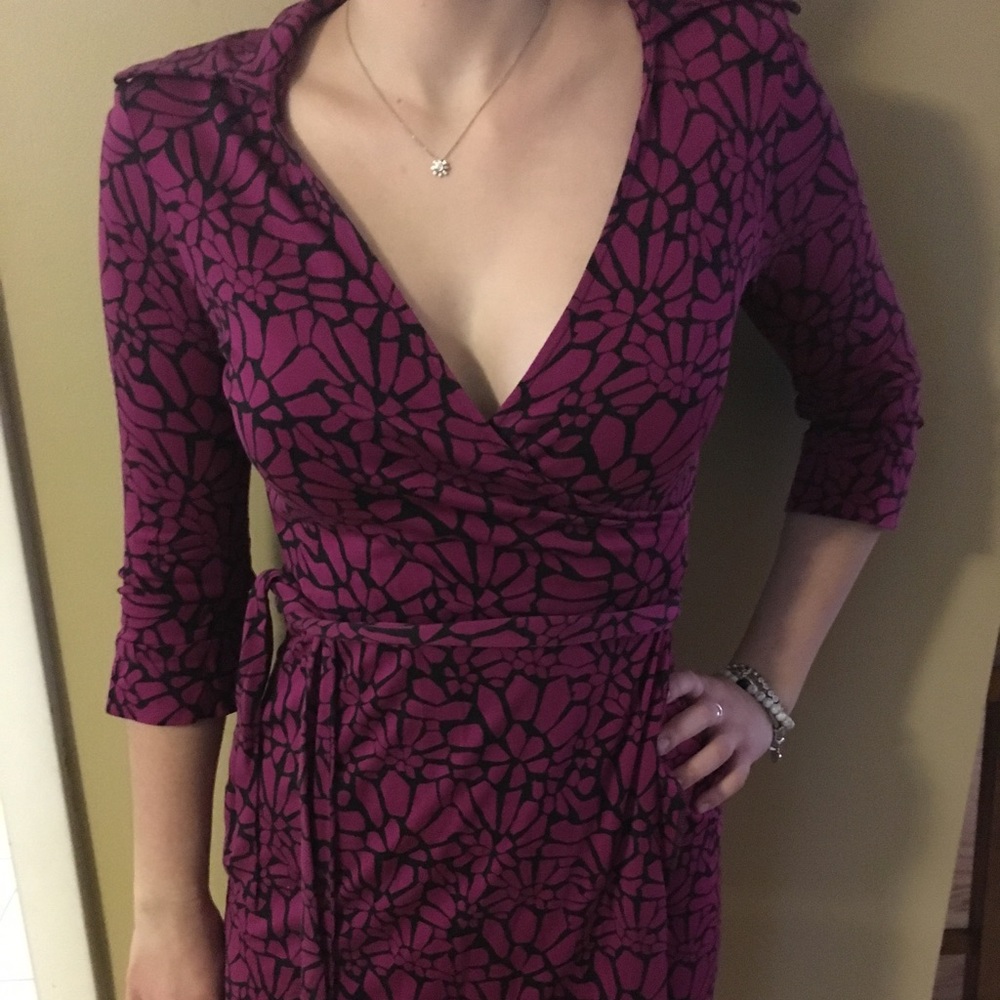 Diane Von Furstenburg classic wrap dress